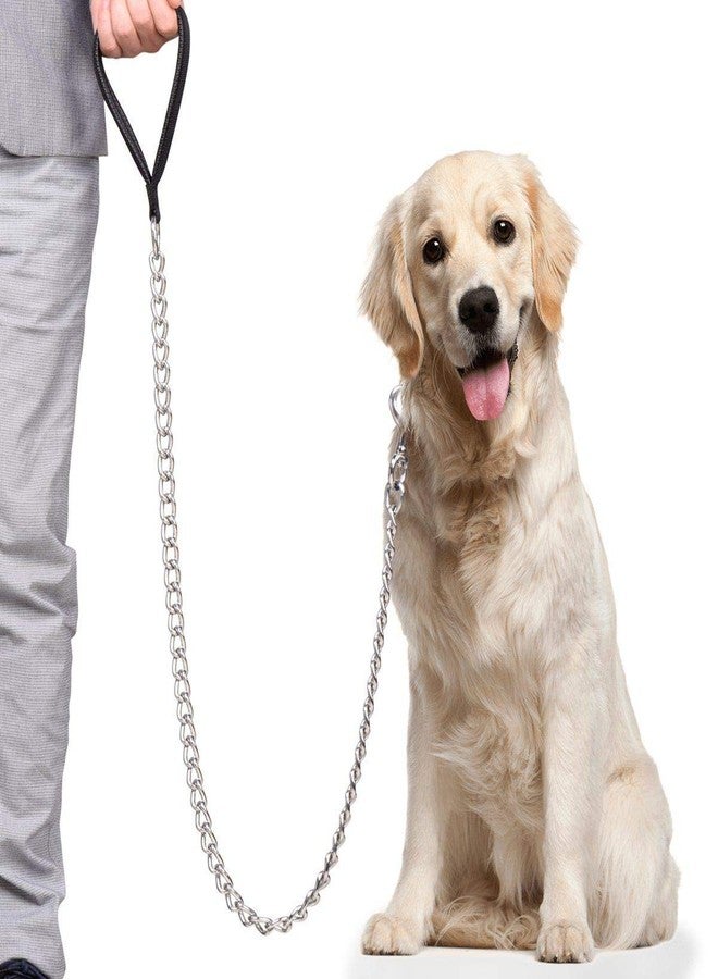 Pet Guard Heavy Duty Dog Leash,Metal Dog Leash Dog Chain with Handle for Small & Medium Size Dogs (Medium) - Image 1
